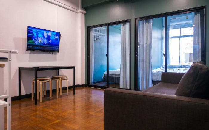 (T3) TWO Bedrooms WIFI Full kitchen 1 min to BTS