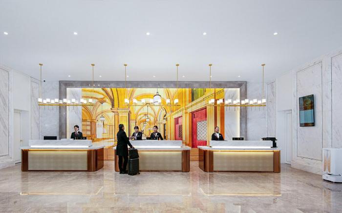 Vienna International Hotel Luxian High-Speed Railway Station Government Affairs Center