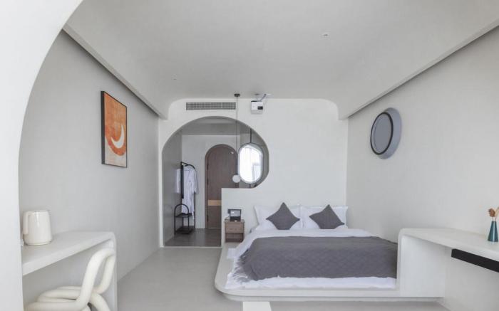 舒适观海巨幕影音浴缸大床房