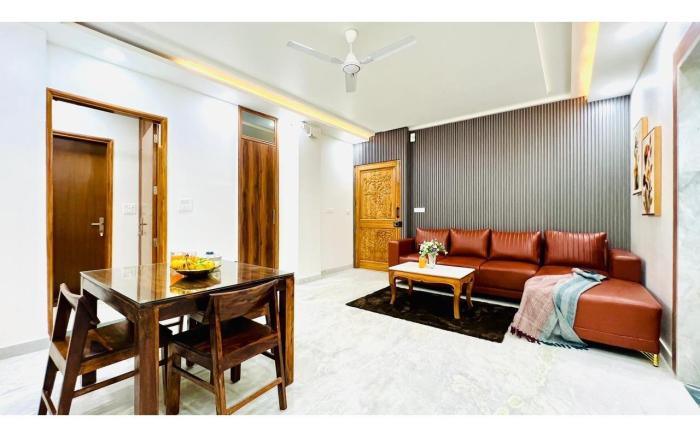 BluO 2BHK City Centre - Balcony, Lift, Terrace