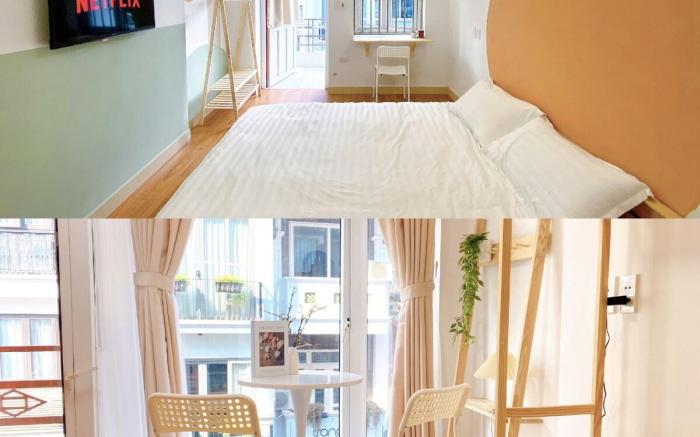 Two Private Studios with Balcony Hanoi Old Quarter