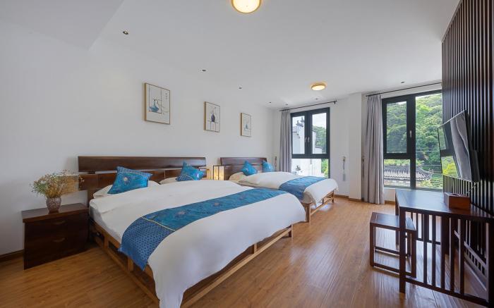 Floral Hotel Xianju Shuangxi Hostel Wuyuan Scenic Area Moon Bay