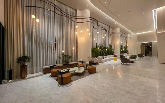 Elegant 1BR with Balcony PearlHouse Luxury Living!