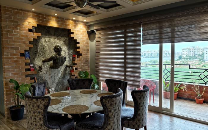 Lake View Penthouse 2BKH in Hyderabad by Homeyhuts