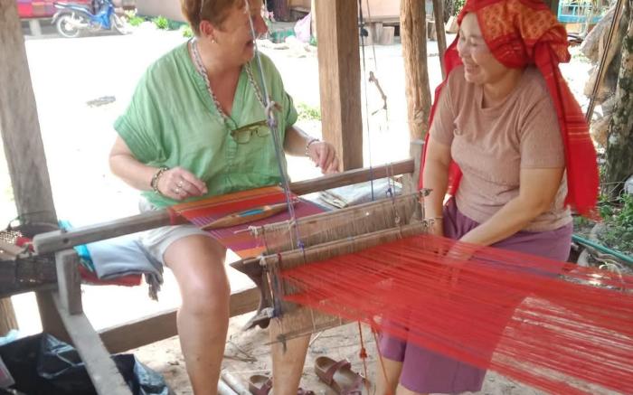 Mekong cruise, between Houay Xay to Luang Prabang