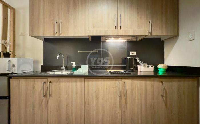 1Br w/Balcony @Shore 1 Tower A 
(8min to Moa)