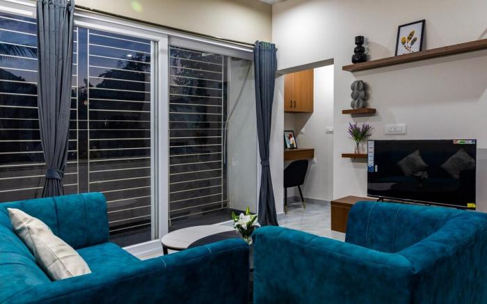Plush 1BHK Breakfast & Laundry - HSR, Koramangala