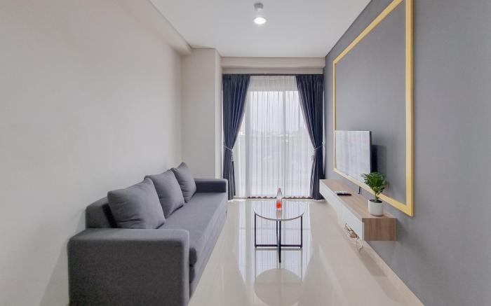 Spacious 1BR at Patraland Amarta Apt By Travelio