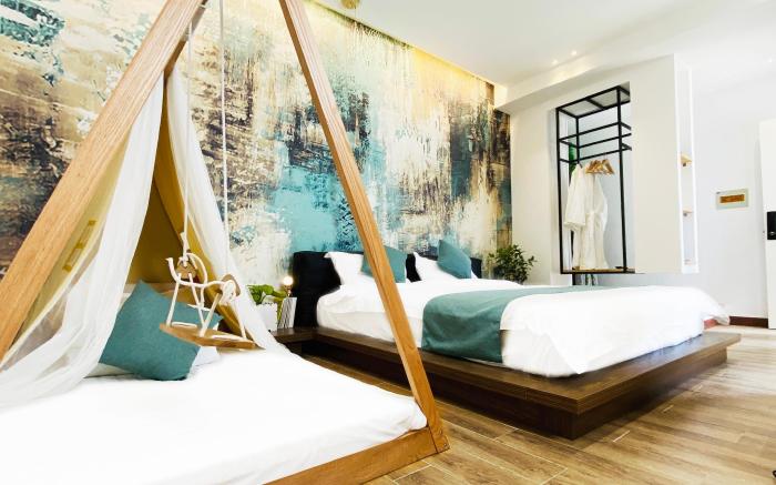 旅约中式四合院花园民宿