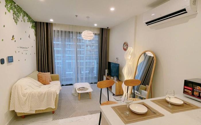 Vinhomes grand park 1 bedroom apartment pool view