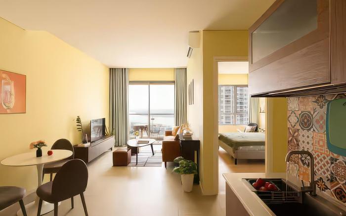 Diamond Island Luxury Riverside Apartment 