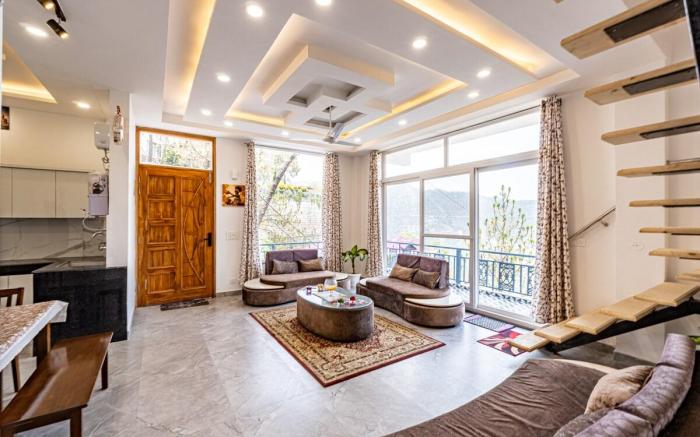 Eagle Heights 4BHK Apartment- Kasauli by Homeyhuts