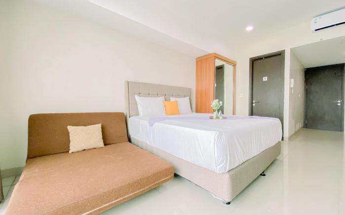 Comfy Best Deal Studio Nine Residence By Travelio