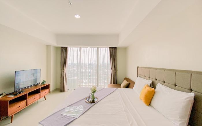 Comfy Best Deal Studio Nine Residence By Travelio