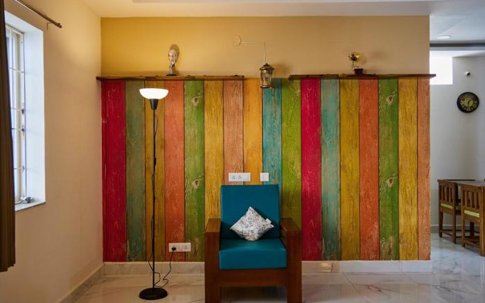 Chill Place:3BHK AC Retro House @FinancialDistrict
