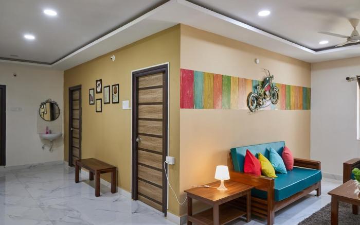 Chill Place:3BHK AC Retro House @FinancialDistrict