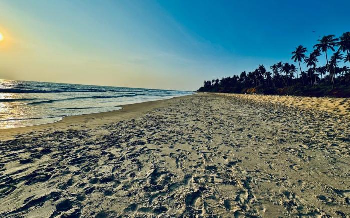 Beach view resort varkala