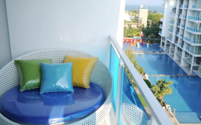 My Resort Hua Hin/Free Waterpark/2 BR/ Pool View