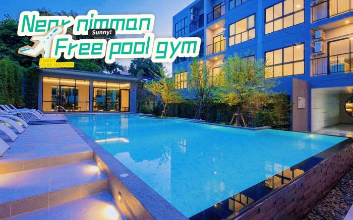 Near nimman maya pool gym condo