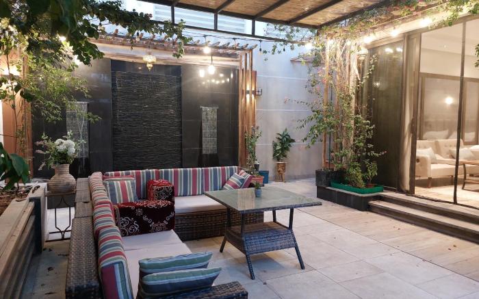 فيلا دور ارضي كامل مفروشة للإيجار 