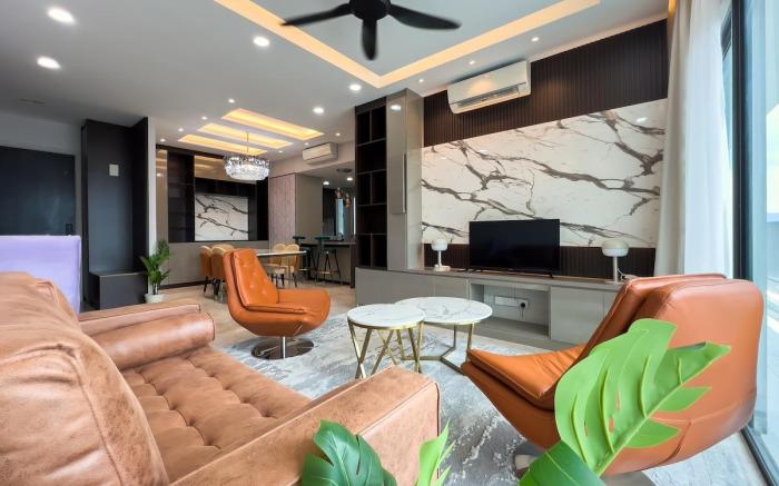 Luxury Condo Datum Jelatek Near KLCC, Wifi|Netflix