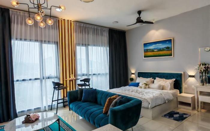 unique studio apartment at IOI mall Kota damansara