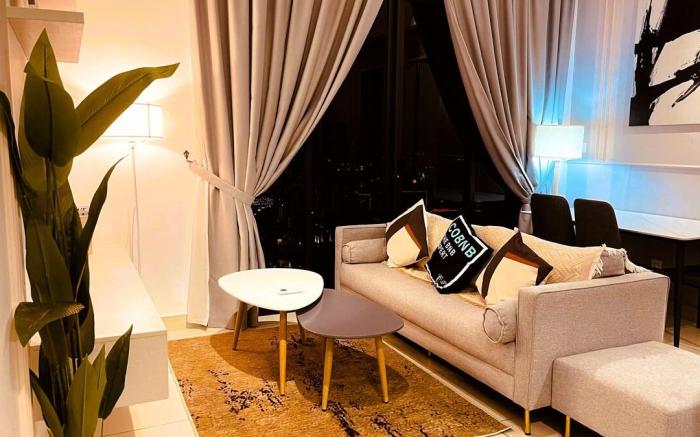 KLCC view skyline 1BR Trion@KL(B-60-08-1BR)