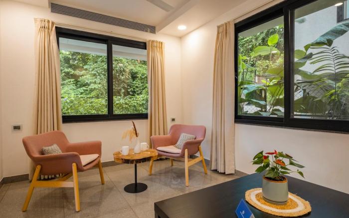 SaffronStays Terra: luxury pool villa with lift