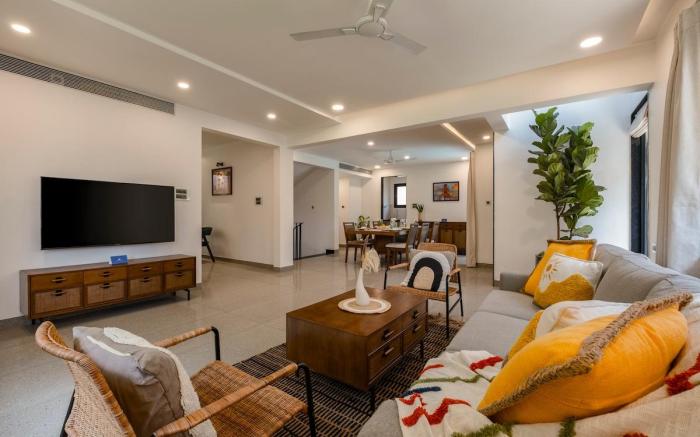 SaffronStays Aqua | Luxury 4BHK Pool Villa, Goa