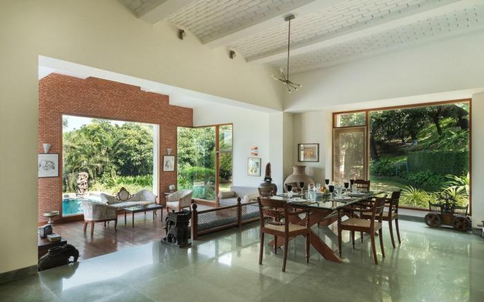 SaffronStays Pride Rock: Hilltop 3BR Veg Villa