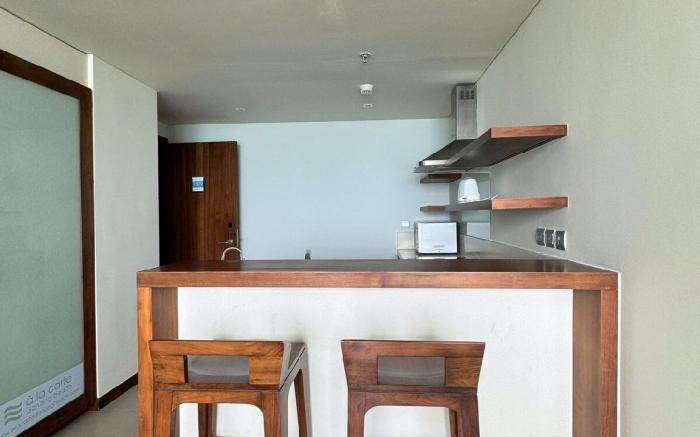 Sea front studio apartment