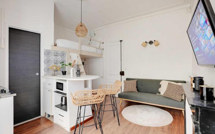 Charming Studio 1BR/2P - Porte de Clichy