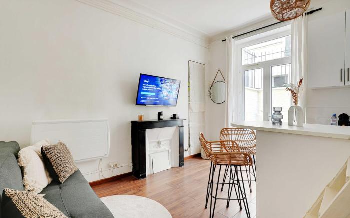 Charming Studio 1BR/2P - Porte de Clichy