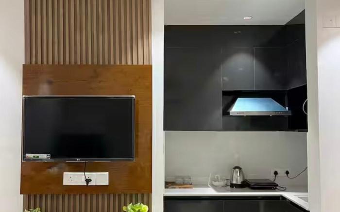 The urban city apartment 