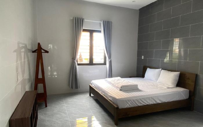 Extremely chill sunrise window view room.