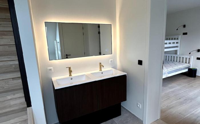 Family room with terrace - kingsize bed + bunk bed