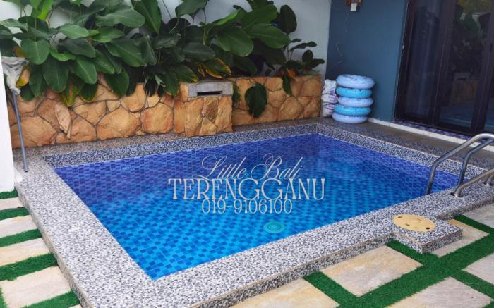 Private Pool Near UMT Unisza  Little Bali Trganu