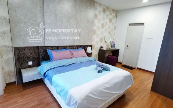FE Cozy iCity Homestay 2BR 3PAX IDCC SACC PKNS