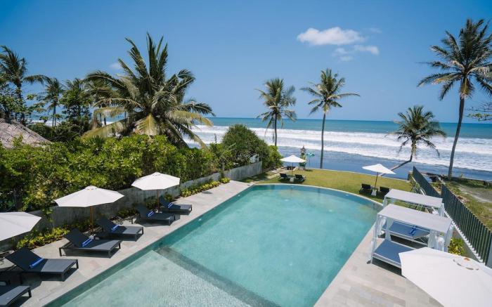 [4]Beachfront Boho-Chic 1BRVilla w/Private Jacuzzi