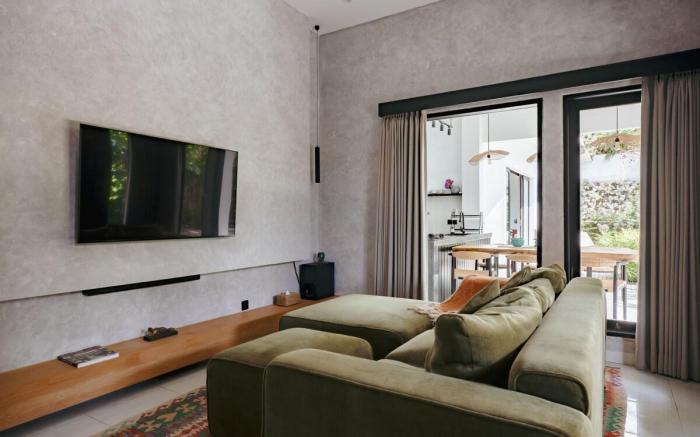 Villa Satya • Rooftop Sunset Bath + Ricefield View