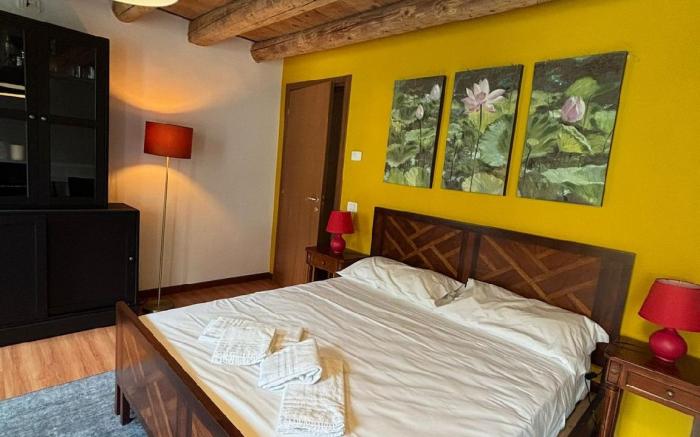 Awakening on the River: Room with Private Bathroom