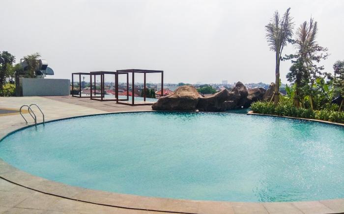 Minimalist 1BR Grand Kamala Lagoon Apt By Travelio