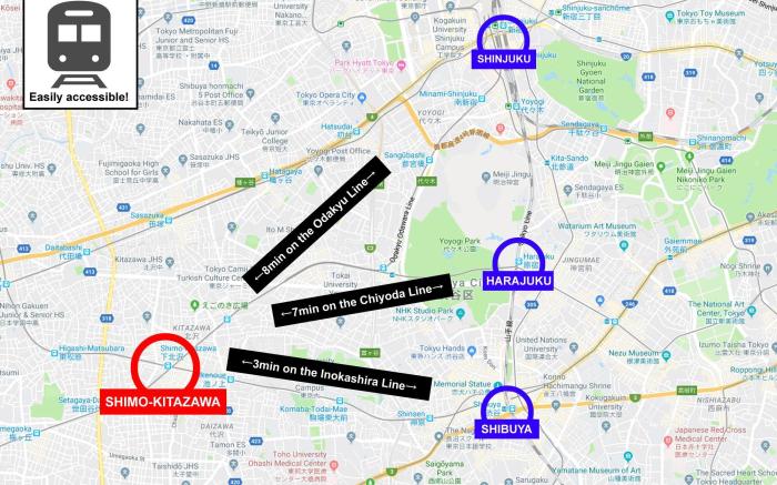 SHIMOKITA STAY#2 / Shimokitazawa Perfect location