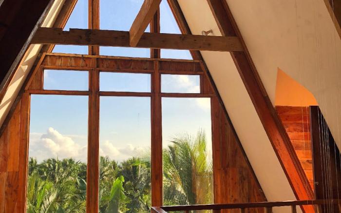 Camiguin Volcano House A-Framed House 