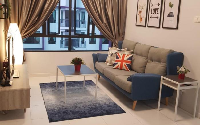 Top Sky Living@The Heights Residance /6-8pax*WIFI*