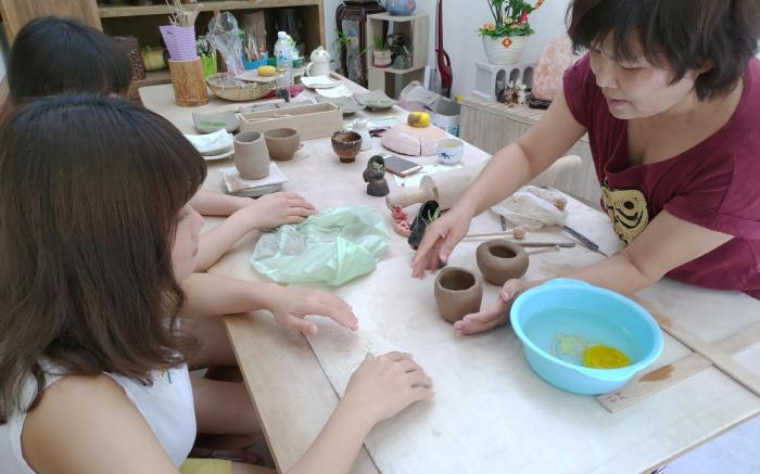 Pottery Play House - Bird Language Room for Four