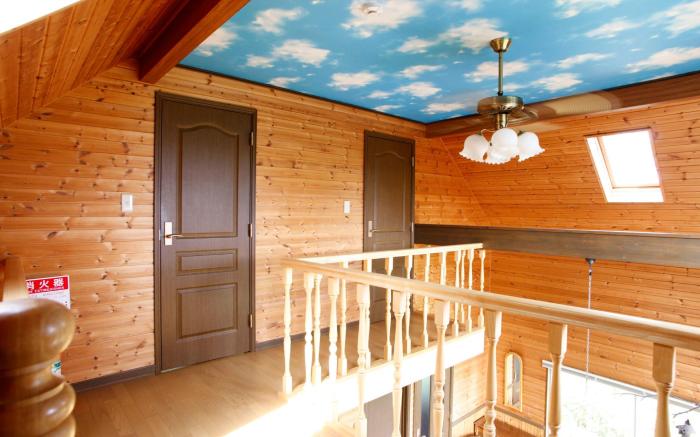 Lake Toya Great view log cabin