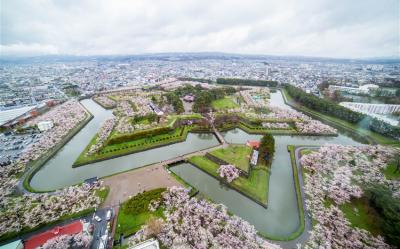 北海道旅遊｜春櫻綻放！五稜郭.函館纜車.OUTLET.小樽.浪漫花火.三大螃蟹溫泉五日｜一晚五星三晚溫泉