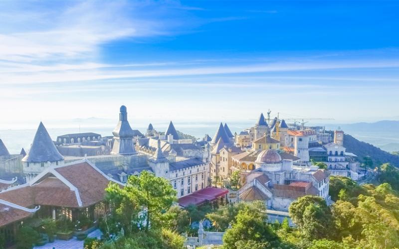 中越峴港｜會安古城.巴拿山纜車.美山聖地.韓江遊船.迦南島竹桶船體驗.升級峴港兩晚五星5日｜高雄出發(含稅簽)