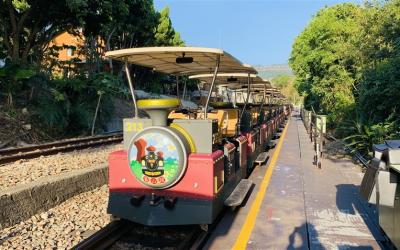 新竹旅遊｜帶著孩子玩新春.巧克力共和國.可愛動物園.鐵道自行車.蒸蛋DIY.芋頭大福DIY.石門活魚.三義F二日